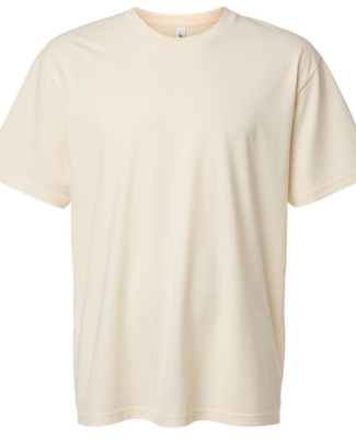 American Apparel 5801 Unisex Midweight Tee in Cream