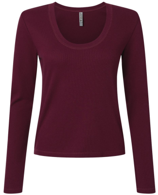 Next Level Apparel 8212 Women's Ideal Thermal Long in Maroon