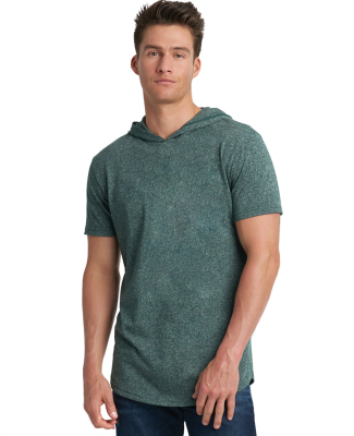Next Level Apparel 2022 Mock Twist Short Sleeve Ho in Forest green