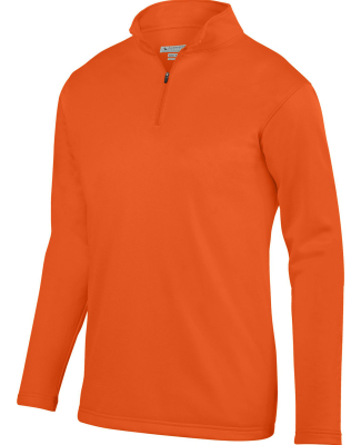 Augusta Sportswear 5507 Wicking Fleece Quarter-Zip in Orange