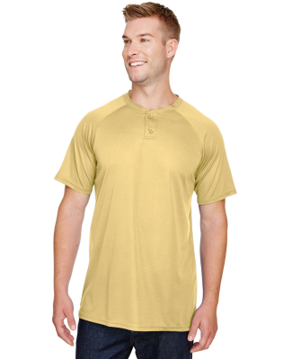 Augusta Sportswear 1565 Attain Two-Button Jersey in Vegas gold