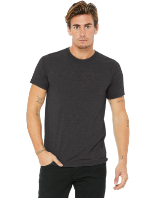 CANVAS 3001U Unisex USA Made T-Shirt in Dark grey heather