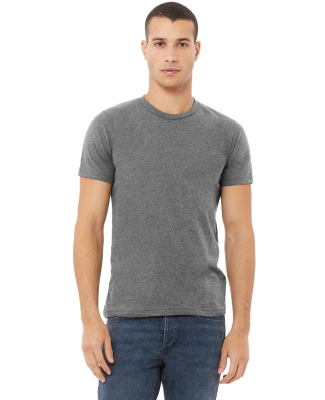 CANVAS 3001U Unisex USA Made T-Shirt in Deep heather
