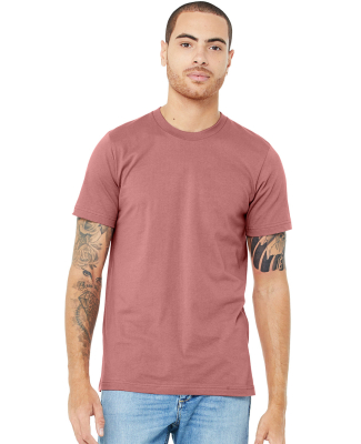 CANVAS 3001U Unisex USA Made T-Shirt in Mauve