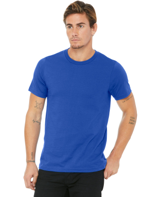 CANVAS 3001U Unisex USA Made T-Shirt in True royal