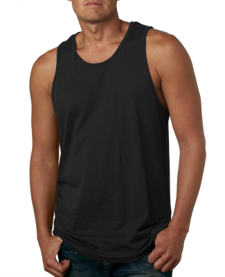 Next Level 3633 Men's Jersey Tank in Black