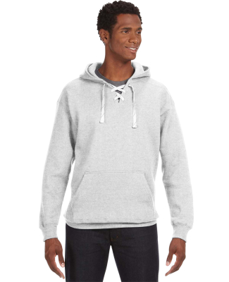 J. America - Sport Lace Hooded Sweatshirt - 8830 in Ash heather
