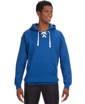 J. America - Sport Lace Hooded Sweatshirt - 8830 in Royal