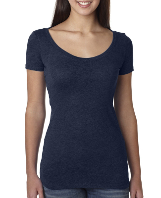 Next Level 6730 Tri-Blend Scoop in Vintage navy