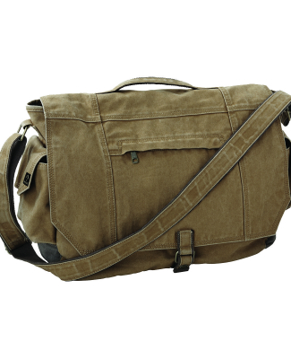 DRI DUCK DI1036 Adult Messenger Bag in Field khaki