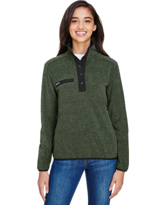 DRI DUCK 9340 Women's Aspen Pullover in Fatigue