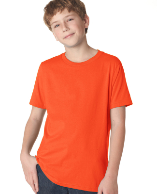 Next Level 3310 Boy's S/S Crew in Classic orange