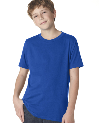 Next Level 3310 Boy's S/S Crew  in Royal