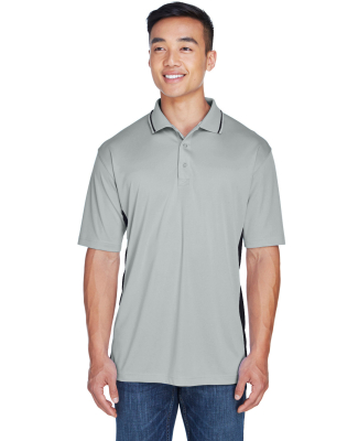 8406 UltraClub® Adult Cool & Dry Sport Two-Tone M in Grey/ black
