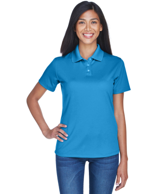 8445L UltraClub Ladies' Cool & Dry Stain-Release P in Pacific blue