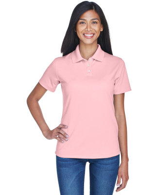 8445L UltraClub Ladies' Cool & Dry Stain-Release P in Pink