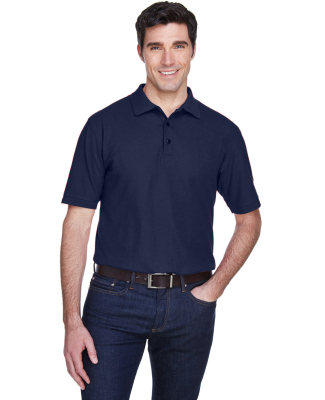 8540 UltraClub® Men's Whisper Pique Blend Polo   in Navy
