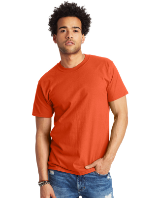 5180 Hanes Beefy-T in Orange