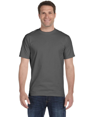 5280 Hanes Heavyweight T-shirt in Smoke grey
