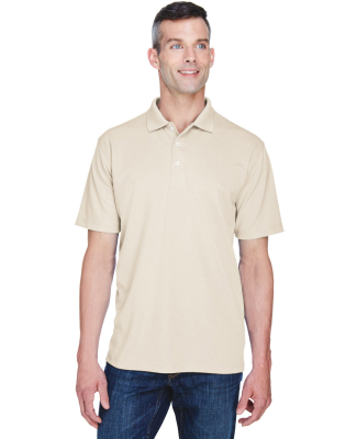 8445 UltraClub® Men's Cool & Dry Stain-Release Pe in Stone