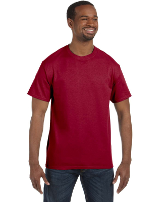 29 Jerzees Adult Heavyweight 50/50 Blend T-Shirt in Cardinal