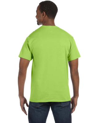 29 Jerzees Adult Heavyweight 50/50 Blend T-Shirt in Neon green