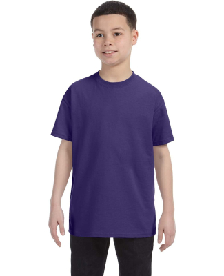 29B Jerzees Youth Heavyweight 50/50 Blend T-Shirt in Deep purple