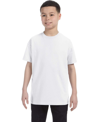 29B Jerzees Youth Heavyweight 50/50 Blend T-Shirt in White
