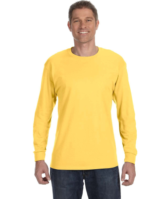 29LS Jerzees Adult Long-Sleeve Heavyweight 50/50 B in Island yellow