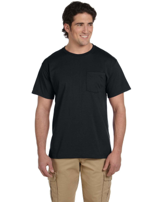 29MP Jerzees Adult Heavyweight 50/50 Blend T-Shirt in Black
