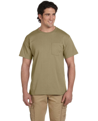 29MP Jerzees Adult Heavyweight 50/50 Blend T-Shirt in Khaki