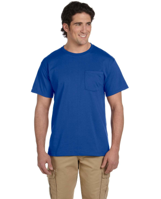 29MP Jerzees Adult Heavyweight 50/50 Blend T-Shirt in Royal