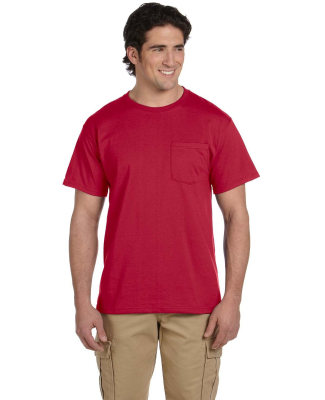 29MP Jerzees Adult Heavyweight 50/50 Blend T-Shirt in True red