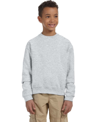 562B Jerzees Youth NuBlend® Crewneck 50/50 Sweats in Ash