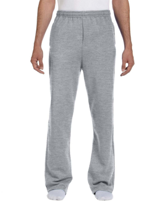 974 Jerzees Adult NuBlend® 50/50 Open-Bottom Swea in Athletic heather