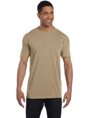 6030 Comfort Colors - Pigment-Dyed Short Sleeve Sh in Khaki