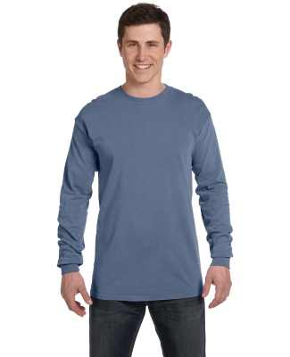 6014 Comfort Colors - 6.1 Ounce Ringspun Cotton Lo in Blue jean