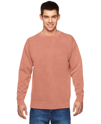 1566 Comfort Colors - Pigment-Dyed Crewneck Sweats in Terracotta