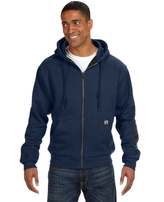 7033 DRI DUCK - Heavyweight Power Fleece Jacket wi in Navy