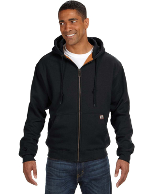 7033 DRI DUCK - Heavyweight Power Fleece Jacket wi in Black