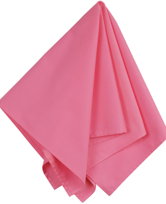 BA001 Big Accessories Solid Bandana in Pink