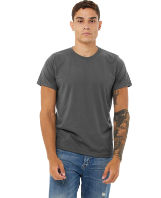 BELLA+CANVAS 3650 Mens Poly-Cotton T-Shirt in Asphalt