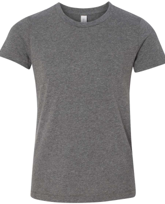 BELLA+CANVAS 3001Y Jersey Youth T-Shirt in Deep heather