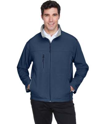 D995 Devon & Jones Men’s Soft Shell Jacket in Navy
