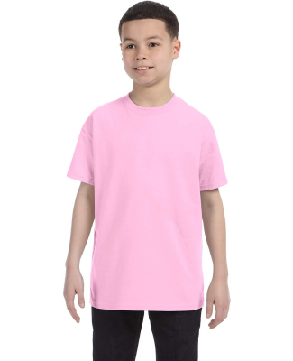 5000B Gildan™ Heavyweight Cotton Youth T-shirt  in Light pink