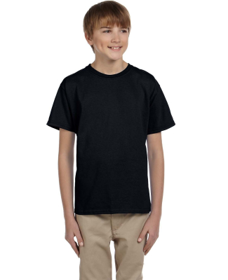 2000B Gildan Ultra Cotton Youth T-shirt in Black