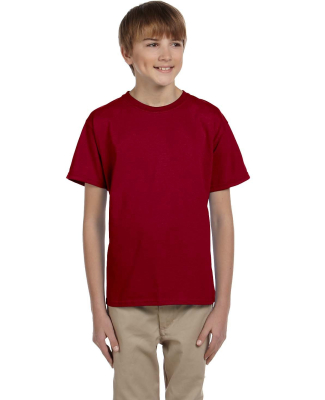 2000B Gildan Ultra Cotton Youth T-shirt in Cardinal red