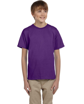 2000B Gildan Ultra Cotton Youth T-shirt in Purple