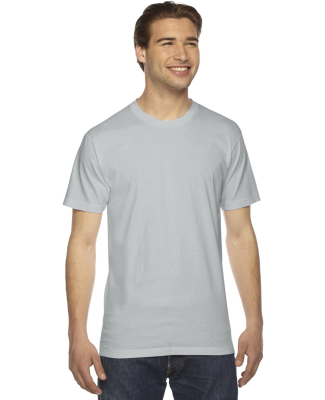 2001 American Apparel Fine USA Made Jersey Tee in New silver