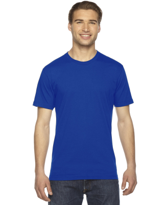 2001 American Apparel Fine USA Made Jersey Tee in Royal blue